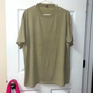 Beige tan extra-large shirt